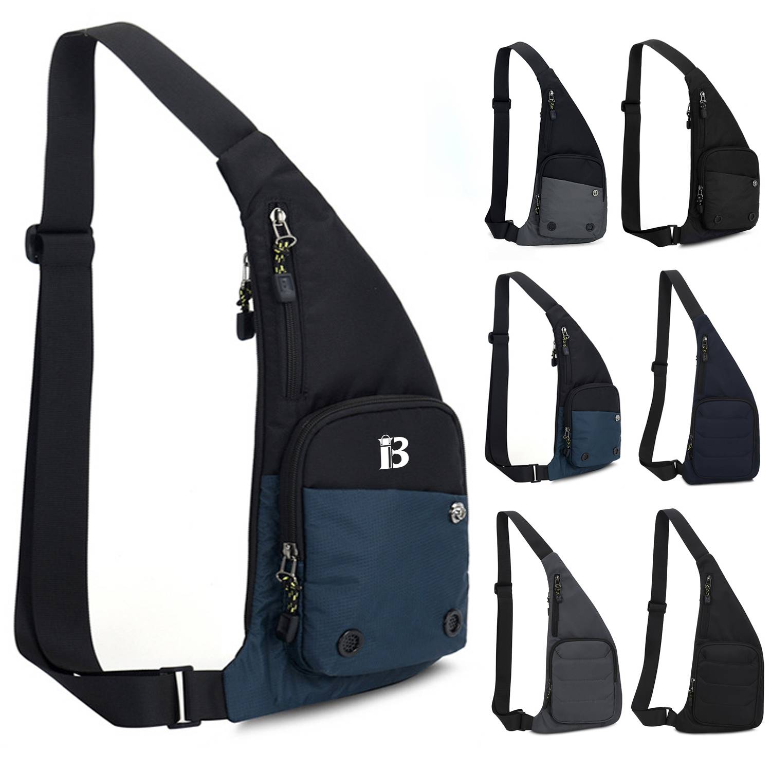 Nylon Men New Trendy Casual Chest Bag