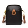 Genuine Leather Small Crossbody Cell Phone for Women Purses