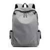 Nylon Computer Backpack With USB Charging Port