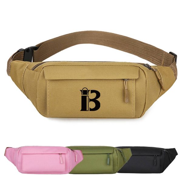 Oxford Cloth Mobile Phone Sports Waist Bag Fanny Pack