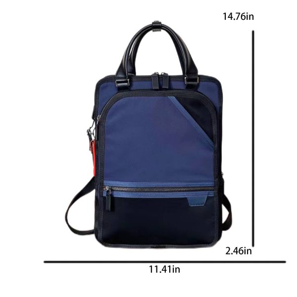 Multi Functional Commuting Nylon Slim Backpack