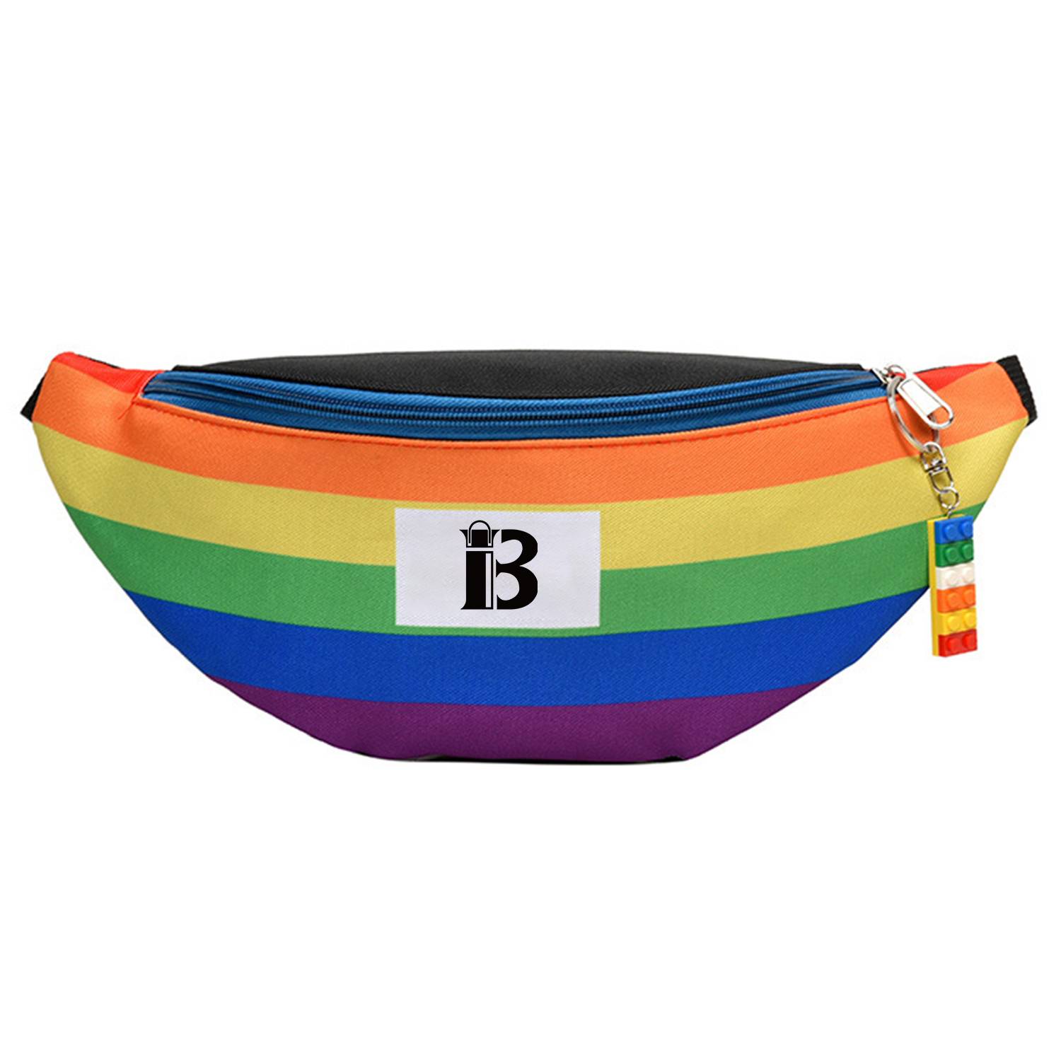 LGBT Rainbow Fanny Pack Gay Pride Waist Bag Strip Chest
