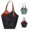 Genuine Leather Large-capacity commuter tote bag