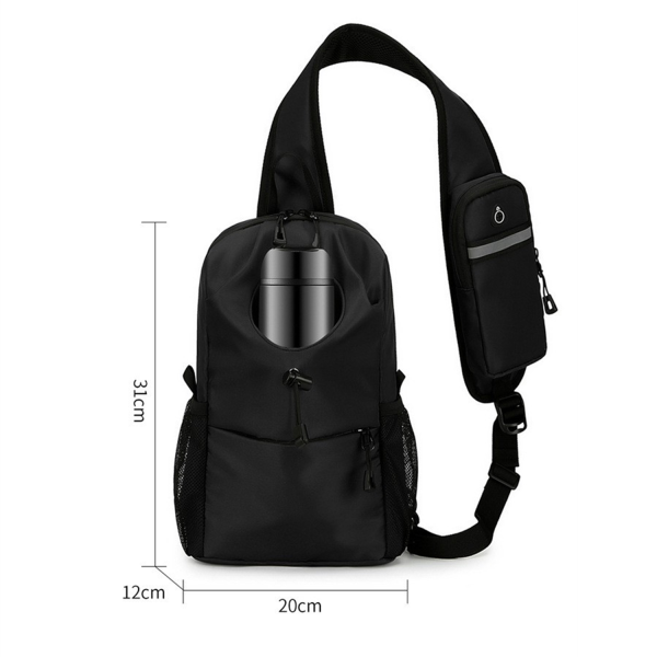 Crossbody Sling Backpack Travel Shoulder Bag