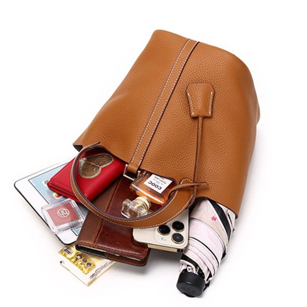 Ladies Genuine Leather Tote Bag