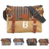 Canvas Messenger Bag for Women
