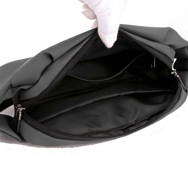 Men's nylon casual crossbody waist bag