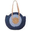 Jute Straw Summer Beach Tote Bags for Vacation Travel