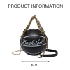 PU Portable Basketball Chain Bag