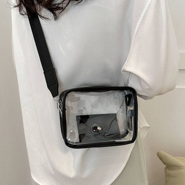 Mini PVC Clear Crossbody Bag