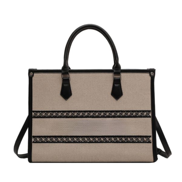 Canvas Crossbody Bag Fashion Large Capacity Tote