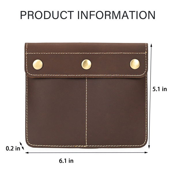 Genuine Leather Pouch for Watches