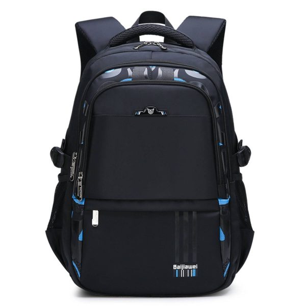 Nylon Schoolbag Students Backpack