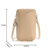 Pu Small Mobile Phone Crossbody Bag with Card Slots