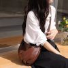 Soft Genuine Leather Cross Body Bags for Women
