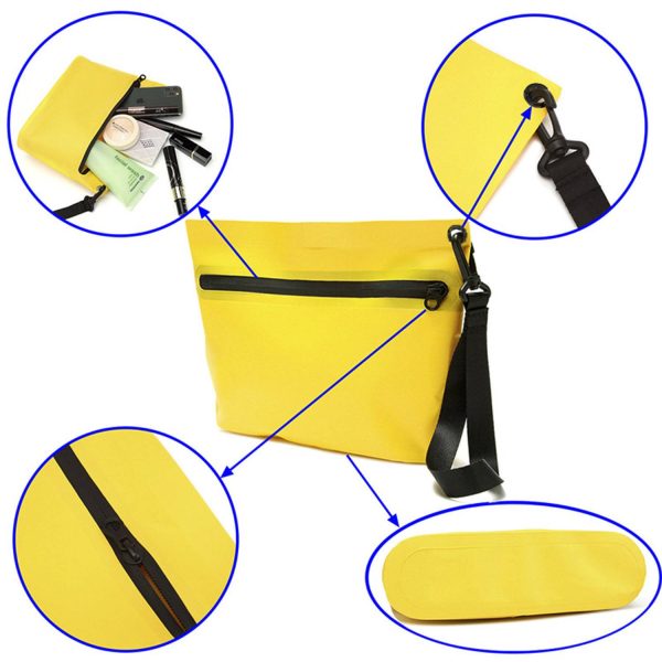 Multifunction Portable Waterproof Zipper Pouch Makeup Bag