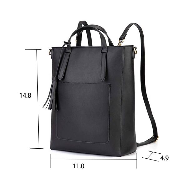 PU Convertible Multifuction Tote Bag