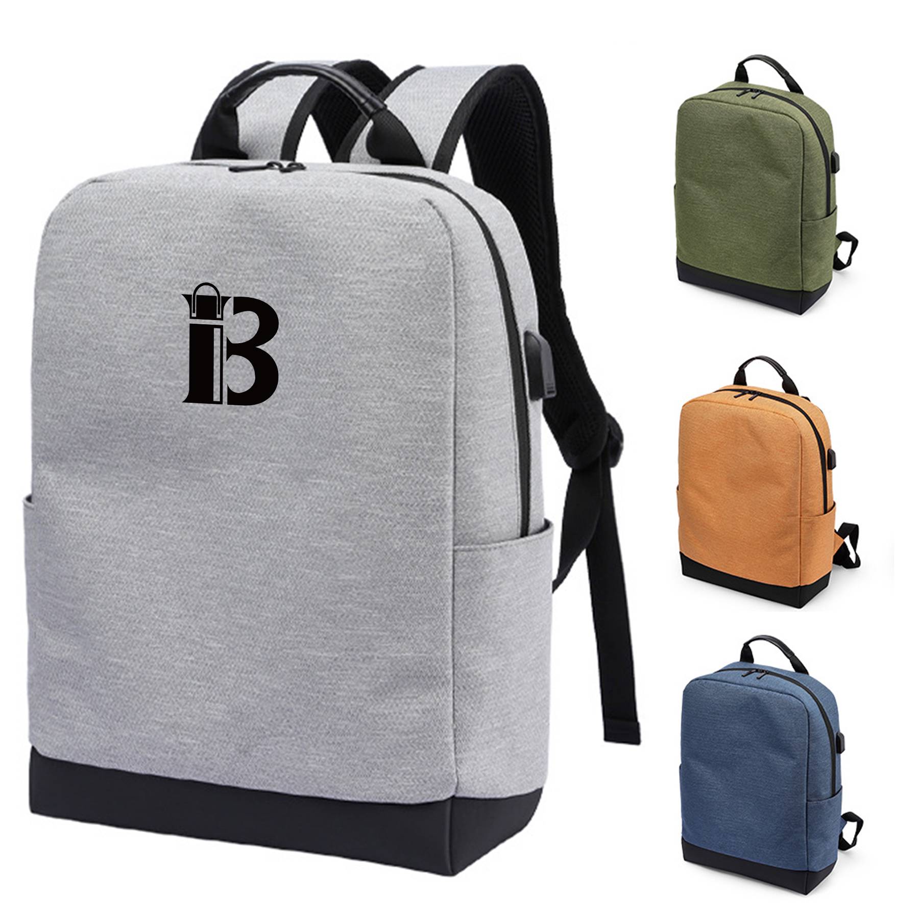 Polyester high-capacity minimalist computer backpack
