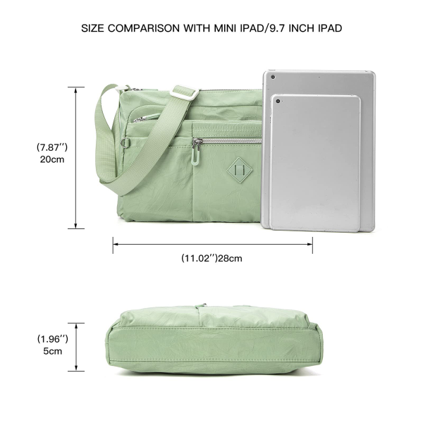 Waterproof Lightweight Casual Shoulder Crossbody Bag