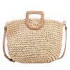 Jute Sleek minimalist woven cross-body bag