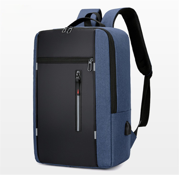 Oxford Laptop Backpack with USB Charging Port