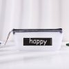 Transparent Mesh Pencil Case