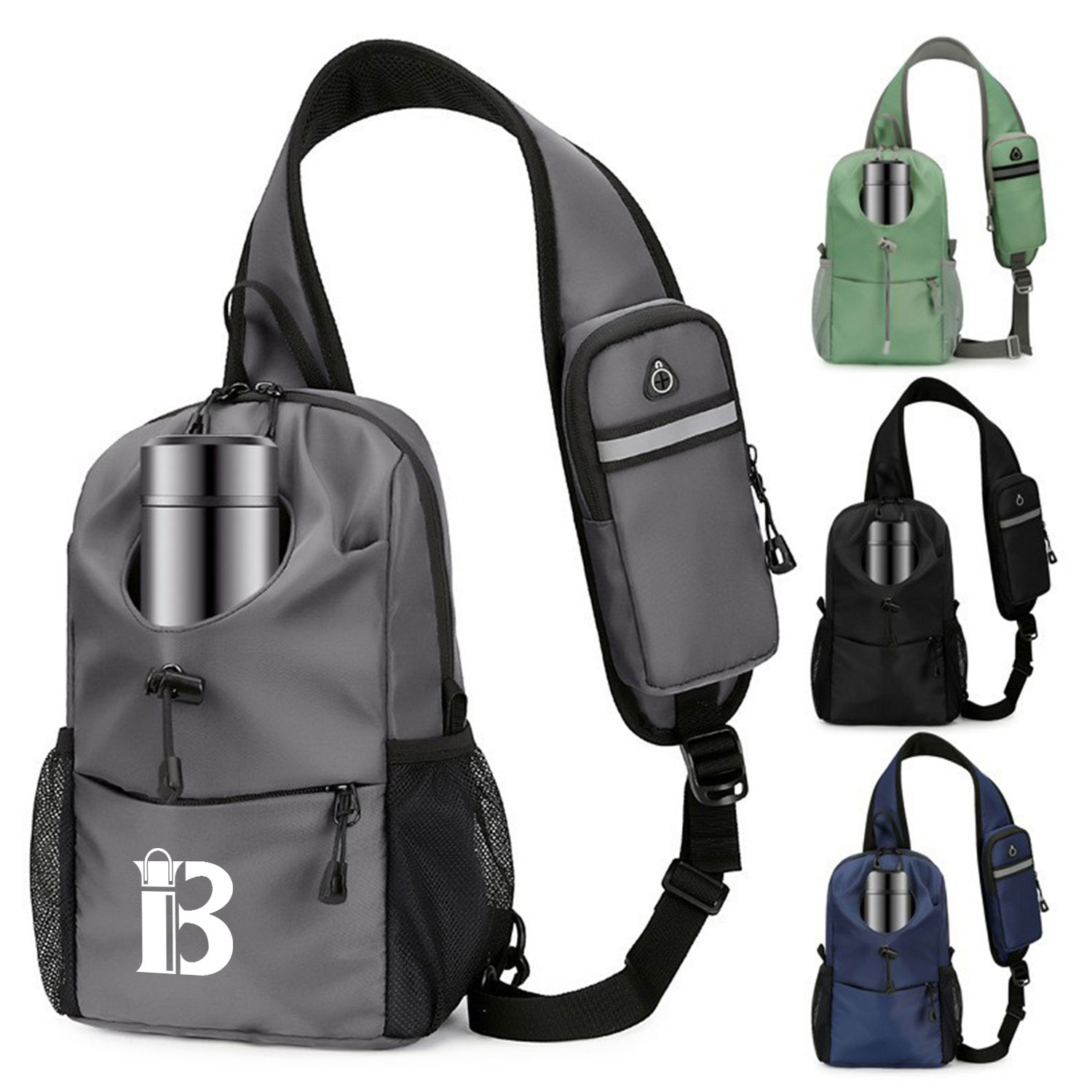 Crossbody Sling Backpack Travel Shoulder Bag