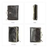 Genuine Leather RFID Clip Medium Waterproof Wallet