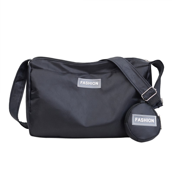 Nylon Crossbody One Shoulder Dumpling Bag