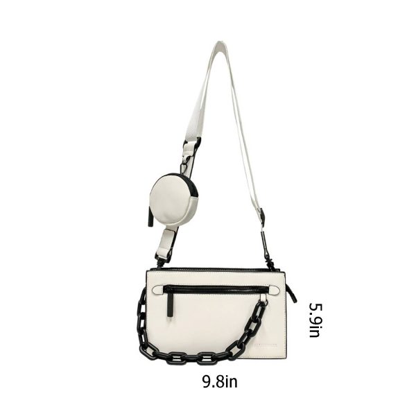 PU Leather Crossbody Shoulder Bag