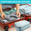 4-Piece Set of Packing Cubes Compression Bags