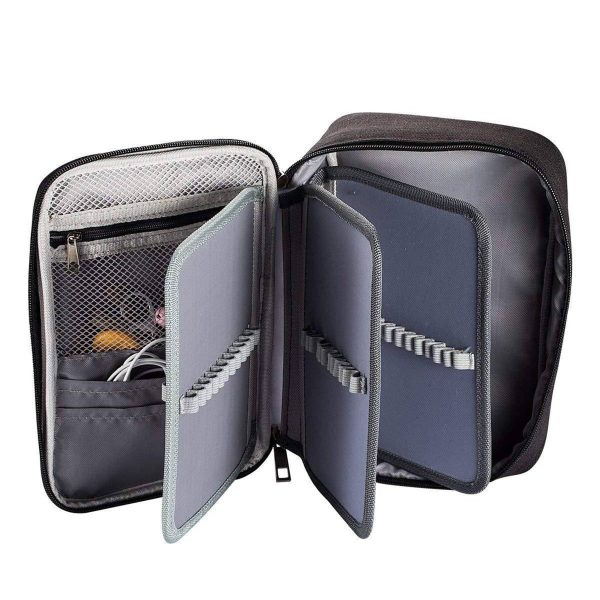 Nylon Multi-Layer Pencil Case Storage Bag