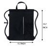 Polyester Sport Gym Sack Waterproof Drawstring Backpack Bag