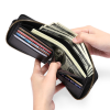 Genuine Leather Large Capacity Card Case Wallet