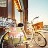 Canvas Heavy-Duty Rear Rack Bag for Biking