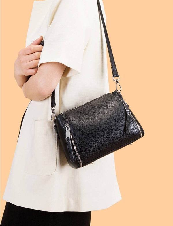 Genuine Leather Cross-body Bag handbag for women