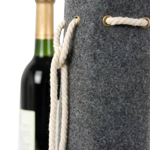 Felt Wine Tote