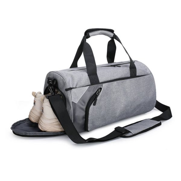 Handheld Crossbody Polyester Travel Duffel Bag