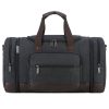 Canvas Shoe Compartment Travel Tote Duffel Bag