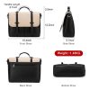 Laptop for Women 15.6 inch Briefcase PU Leather Bag