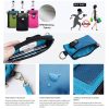 Nylon Small RFID Blocking Wallet with ID Window