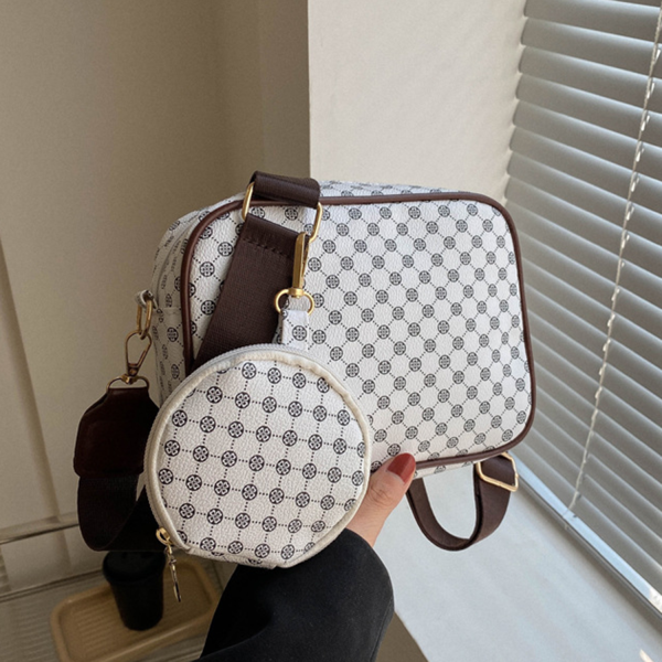 Girls Stylish Retro Printed Purse Bag