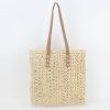 Handwoven Straw Beach Bag for Travel