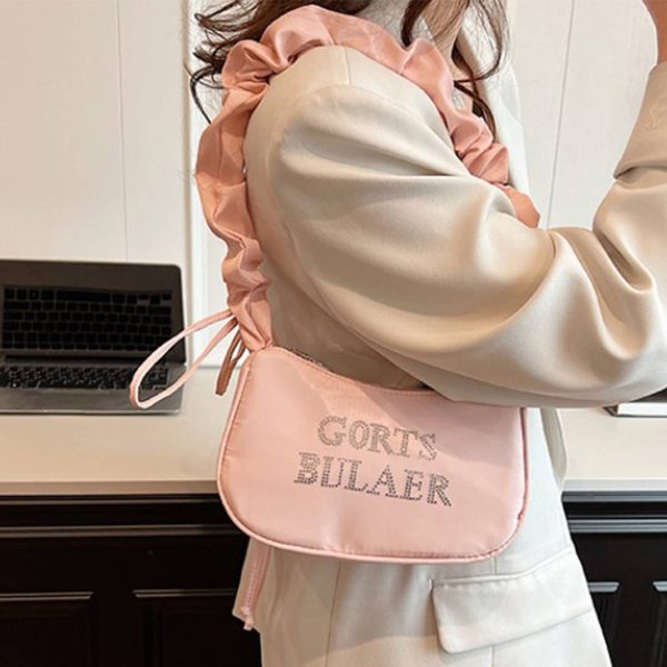 Faux Leather Shoulder Bag