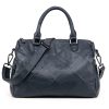 Genuine Leather Satchel Tote Bag for Women