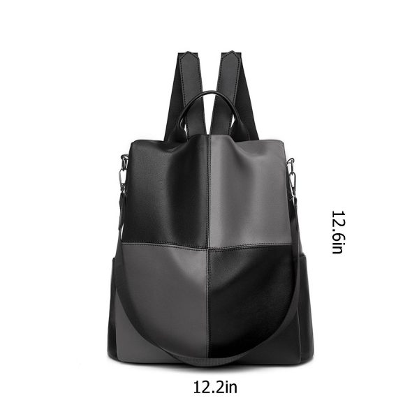 Soft PU Leather Shoulder Bag Backpack