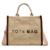 Canvas Crossbody Bag Trendy Printed Tote
