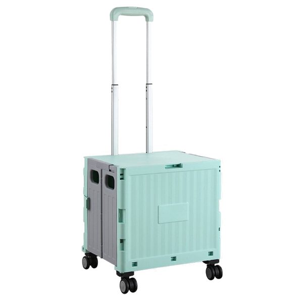 Polypropylene camping folding trolley grocery shopping bag