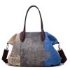 Canvas Shoulder Handbag Tote Shopper Bag For Women
