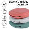Silicone Headphone Organizer Storage Bag